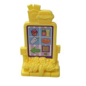 Fisher Price Sweet Streets Fast Food Menu Sign Accessory Mattel 2002